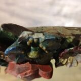 Mirror to pose, floral decoration, 1930