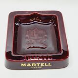 Imposant cendrier publicitaire en céramique Martell Cognac