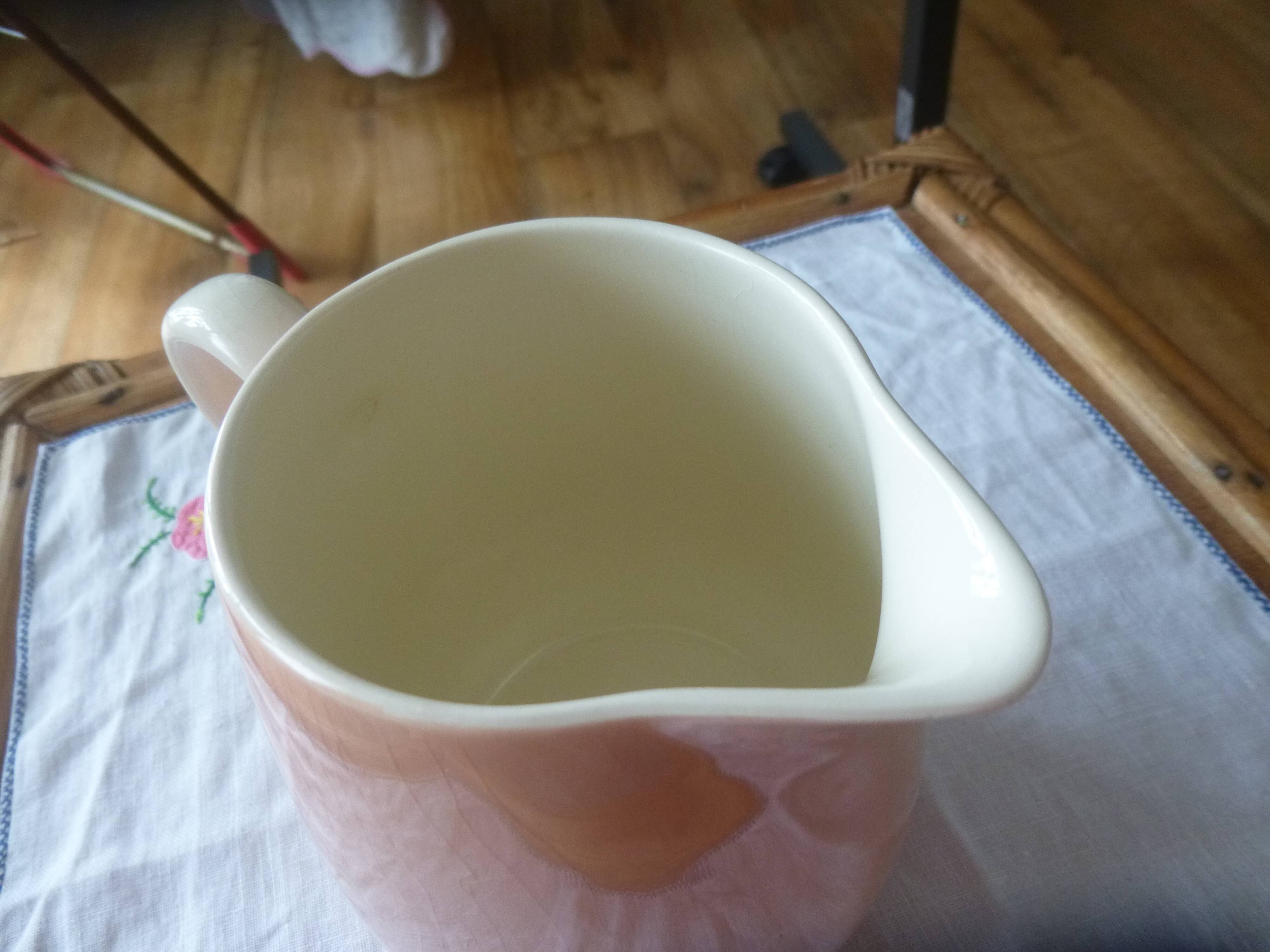 Pink milk jug villeroy & Boch 1950