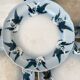Rare dessert plates Terre de Fer Choisy le Roi, birds.