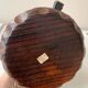 70s wooden candle holder