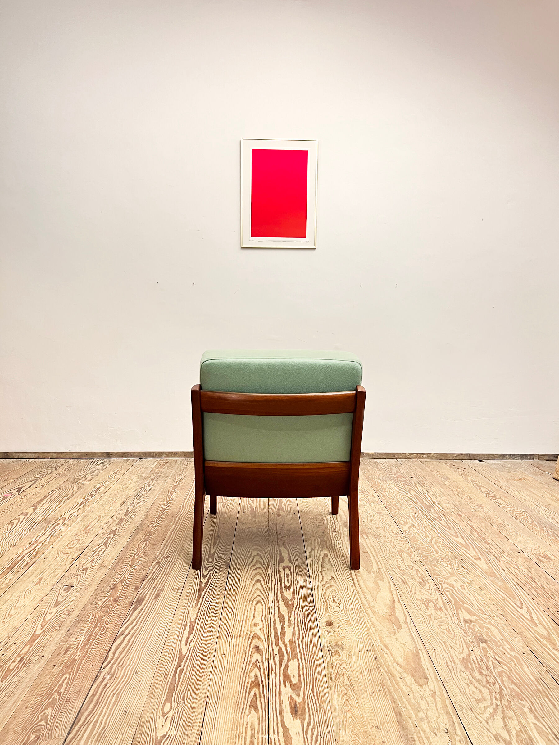 Teak armchair or easy chair by Ole Wanscher for France & Son, Mid Century Modern Danish Design, 1950er