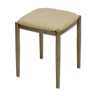 Stool with metal chromed base edition Casamance