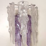 Applique de cristal. Italie, années 1970.