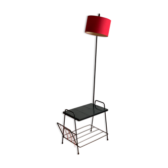 Lampadaire avec tablette