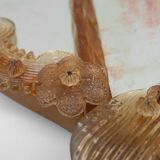 Miroir vénitien en verre de Murano par Art Venitien, modèle Campanil