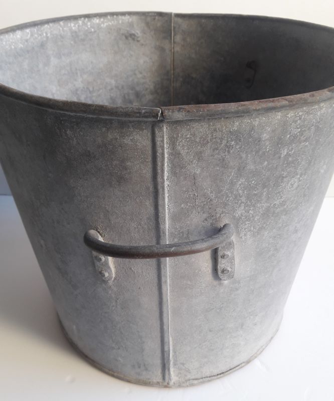 laundry machine H33cm in zinc garden