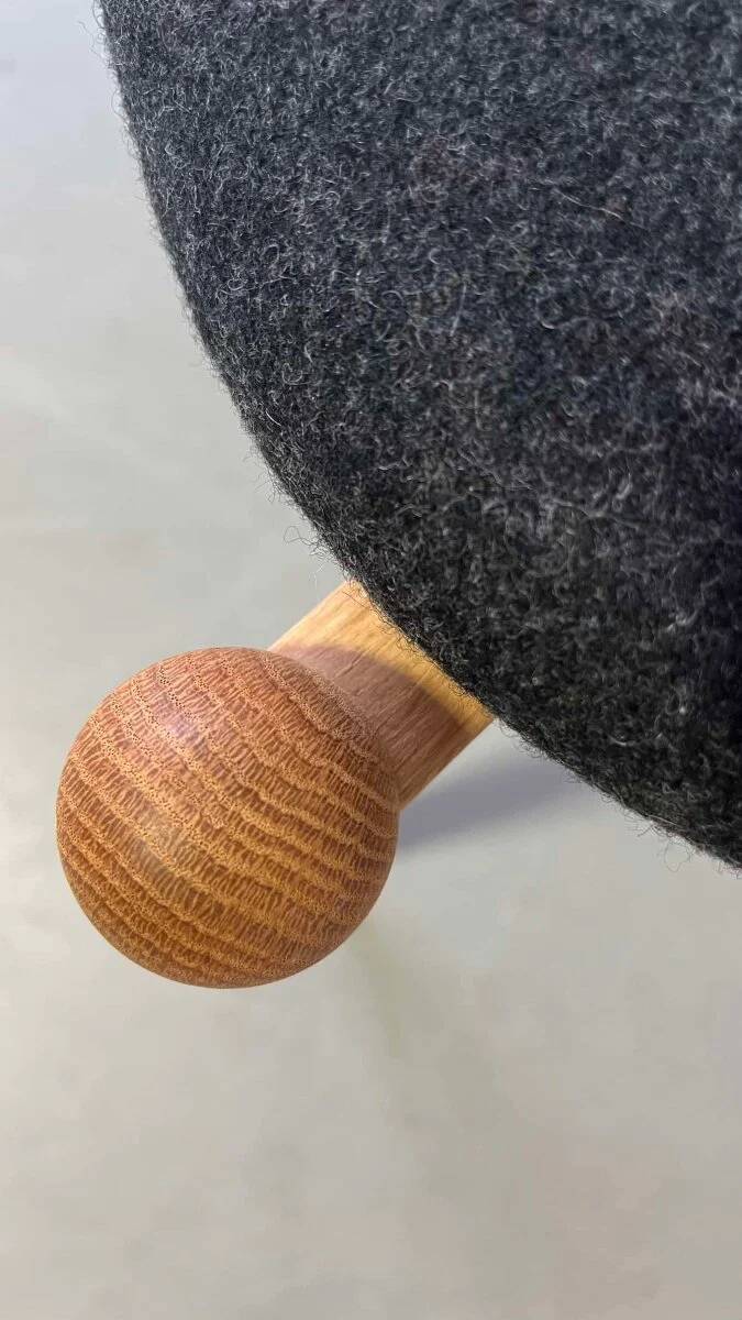 Set Carl Hansen oak chairs elbow