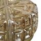 NOS New Old Stock vintage ceiling light glass