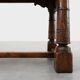 Grande table à manger en chêne français, style Renaissance, vers 1880