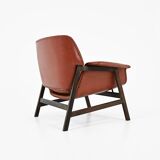 Set of 2 “849” Armchairs by Gianfranco Frattini for Cassina, 1950s