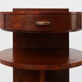 Table de chevet ou armoire en bois de Michel Dufet de style Art Déco, France vers 1800.