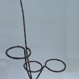 Plant holder h135cm vintage twisted iron