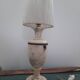Antique marble lamp