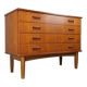 Commode scandinave en teck, 1960