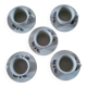 5 cups and saucers St Amand earthenware