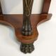Empire demi lune sphinx console table