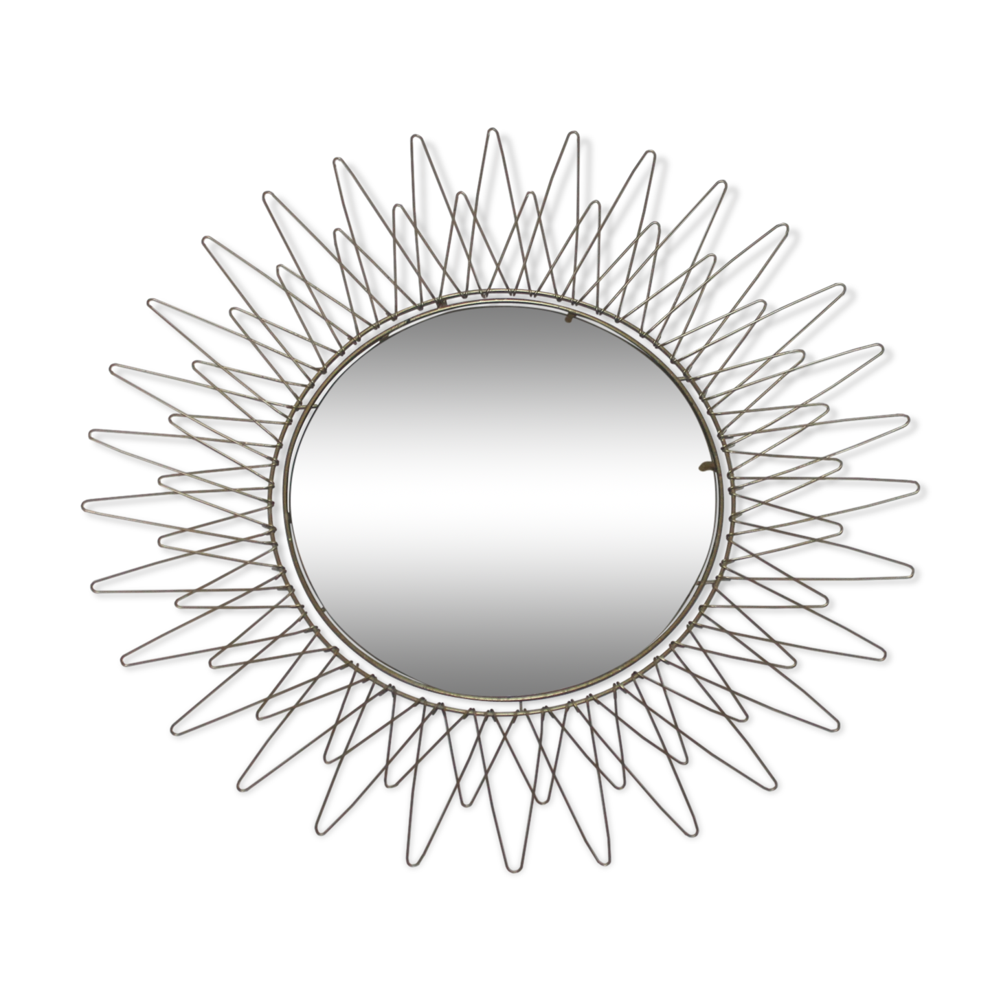 Mirror sun eye witch 57cm 70s