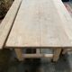 Farmhouse table and its two aero gummed benches