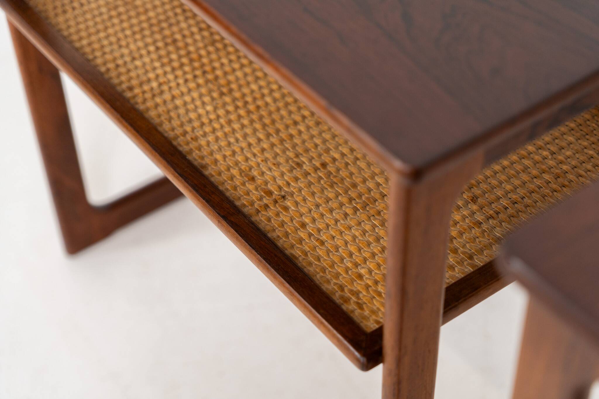 “Model 219” nesting tables by Johannes Andersen & Illum Wickelso