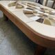Table basse céramique Roger Capron shogun fleur