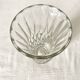 Vintage molded glass vase
