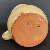 Pichet terre cuite vernissée alsace XXème