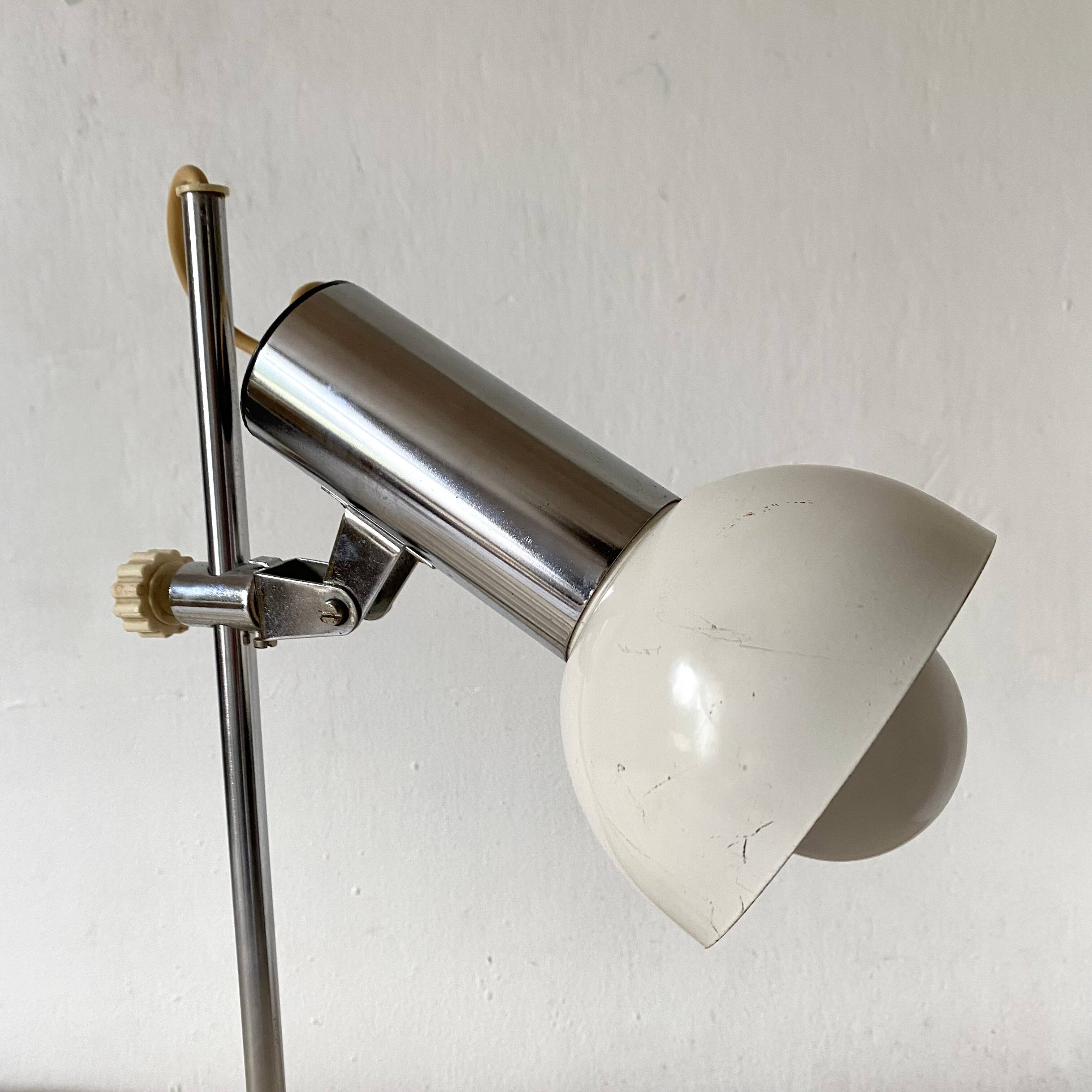 Adjustable desk lamp, 70s spotlight