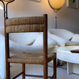 Pair chair child straw design 1950/1960