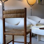 Pair chair child straw design 1950/1960
