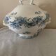 Vintage soup tureen Longwy pottery