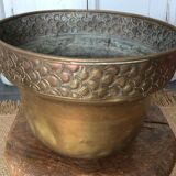 Cache pot en cuivre