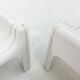 Pair of White Armchairs Model 4894 by Gae Aulenti for Kartell, 1970