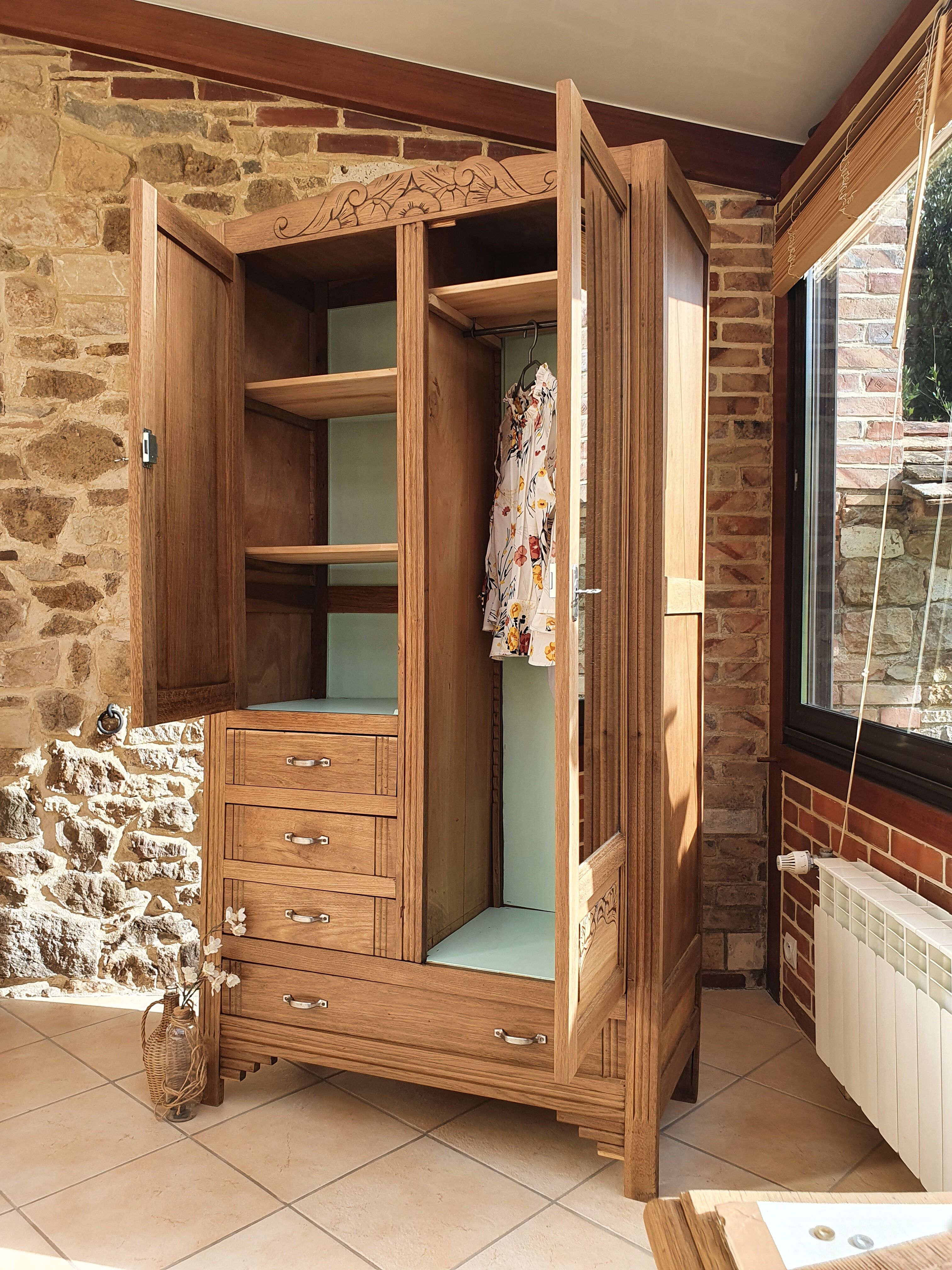 Art Deco Parisian wardrobe