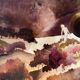 Surreal landscape, oil on canvas
