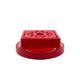 Space age red ceramic ashtray, Studio Opi, Gabbianelli Italy ca. 1970