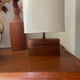 Vintage wooden lamp