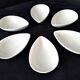 6 white Limoges porcelain avocado bowls