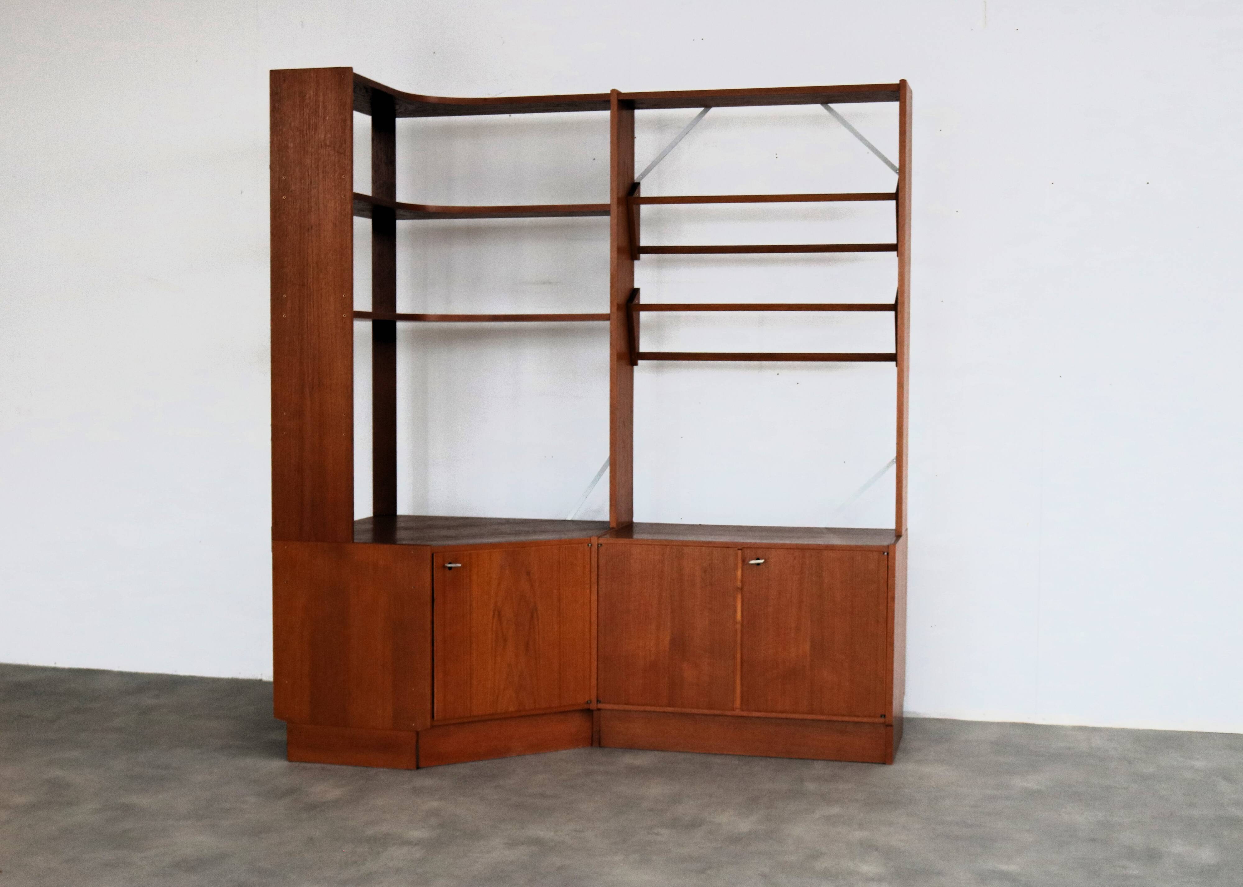 vintage store cupboard | bookcase | corner cupboard | Sweden