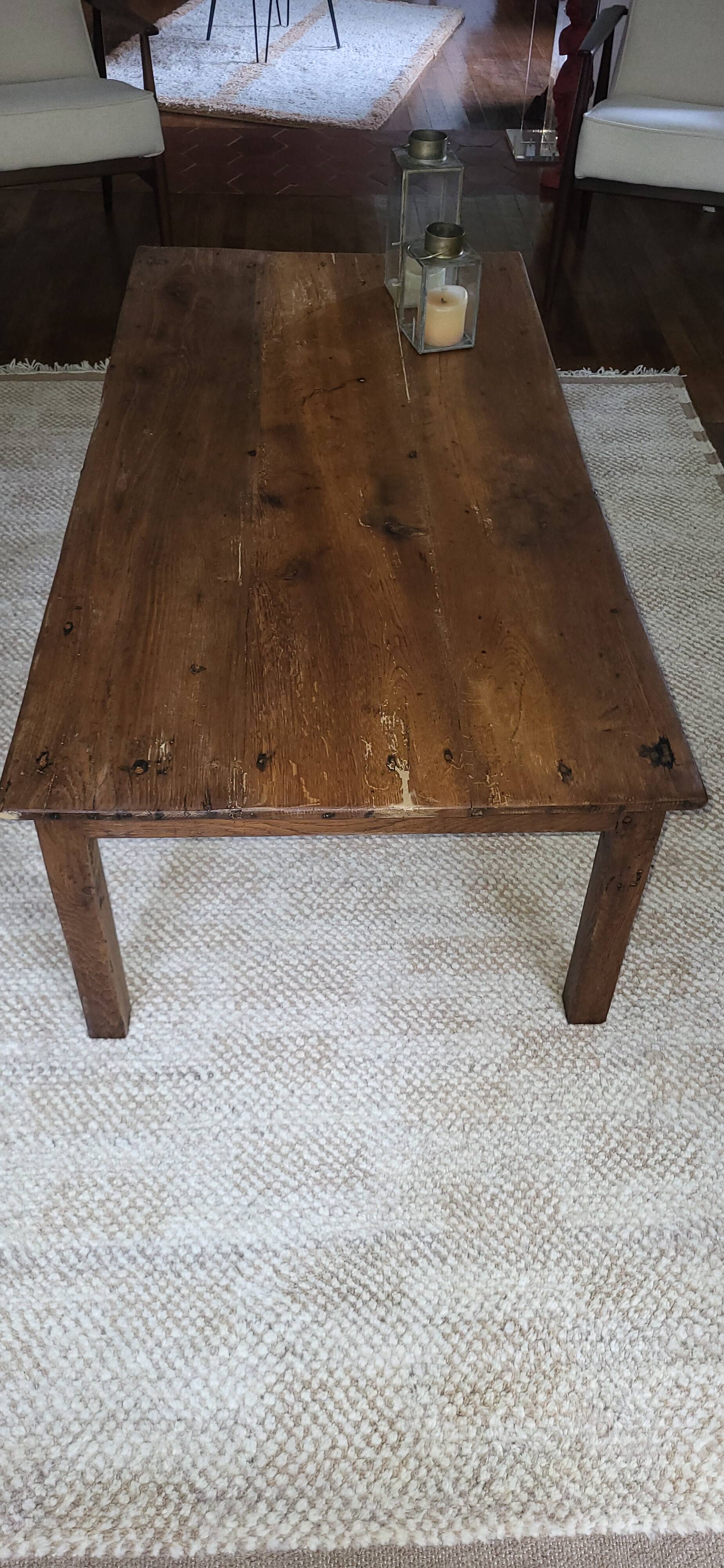 Farmhouse coffee table