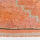 Tapis de couloir turc orange citrouille 3x10, 91x321 cm