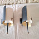 Paire d'appliques vintages 1960