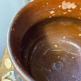 Antique terracotta pot with handles Vallauris