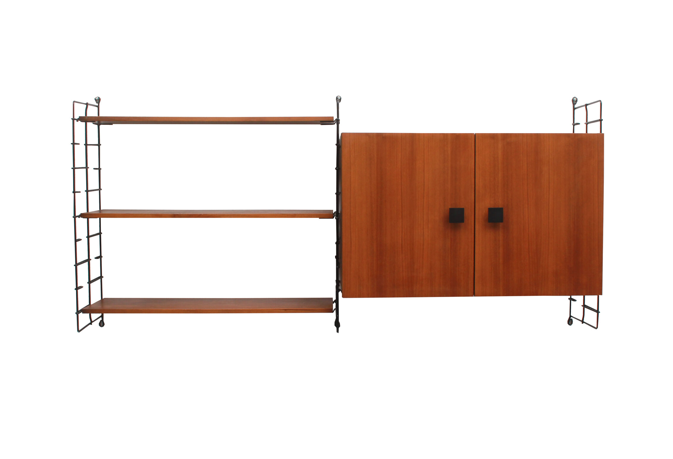 1960s wall unit in walnut
