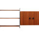 1960s wall unit in walnut