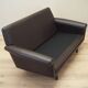 Brown leather sofa, Danish design, 1960s, designer: Aage Christiansen
