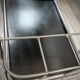 French Regency style metal serving trolley 1950