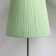 Lampadaire plissé des années 50 avec support.