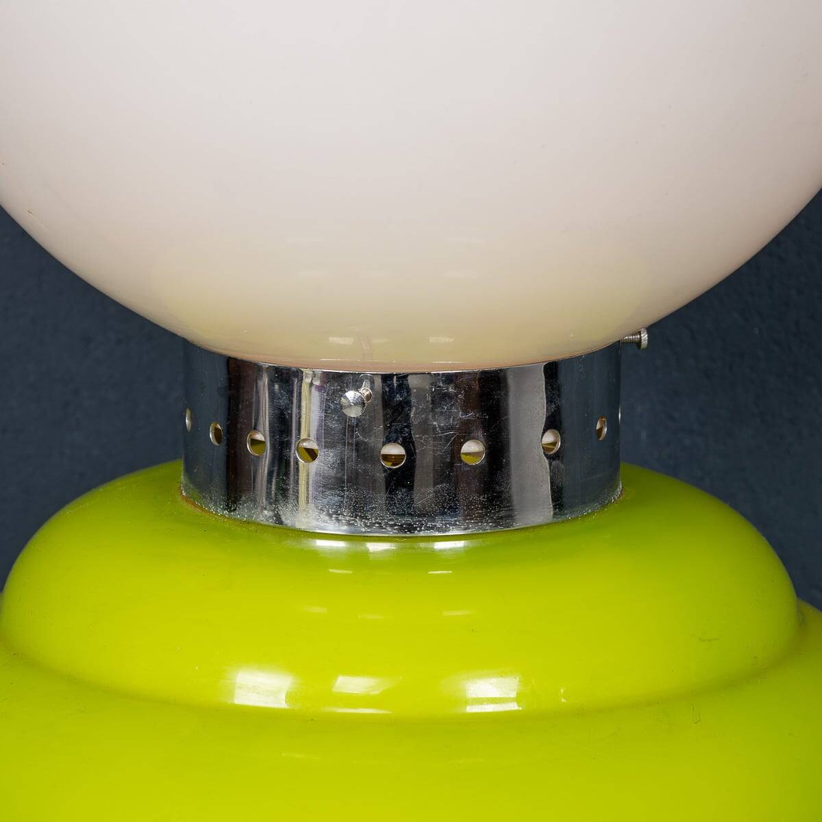 20thc italian table lamp by carlo nason for mazzega, made in murano c.1970
