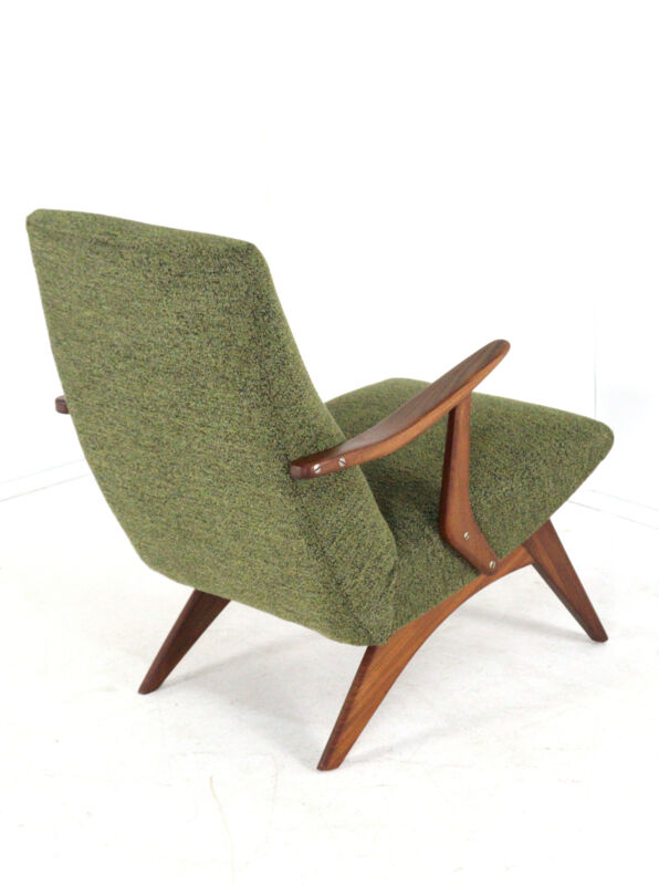 Armchair 'Beverwijk' - fully restored - new upholstery - mid century modern